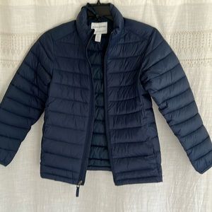 Navy Blue Boys Winter Coat